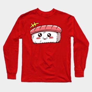 Cute Sushi Long Sleeve T-Shirt